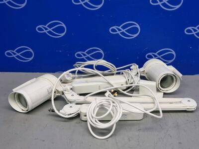 2 x Luxo Examination Lamps