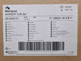 9 x 14 Molnlycke Barrier TUR Set - 2