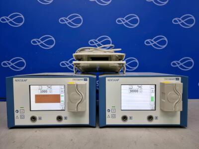 2 x Aesculap Microspeed Uni Motor Console