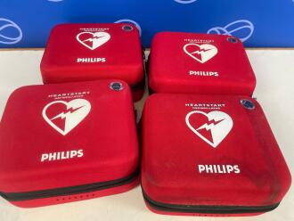 4 x Philips HS1 Defibrillators - 3