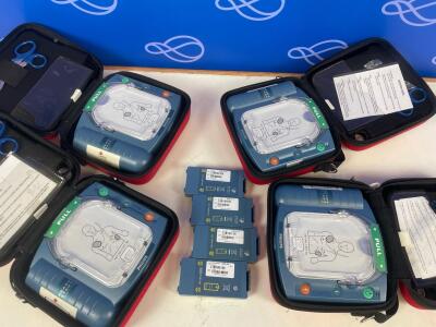 4 x Philips HS1 Defibrillators