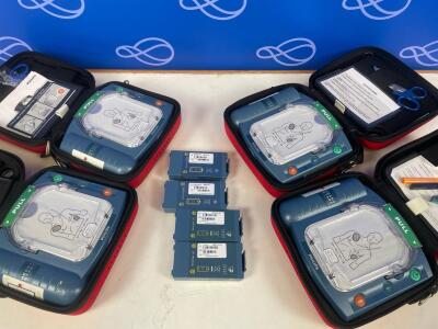 4 x Philips HS1 Defibrillators