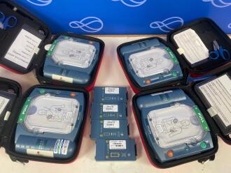 4 x Philips HS1 Defibrillators