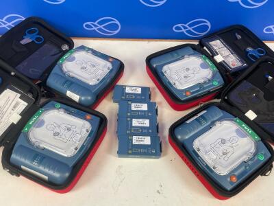 4 x Philips HS1 Defibrillators