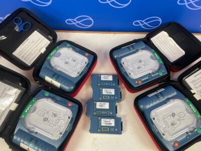 4 x Philips HS1 Defibrillators