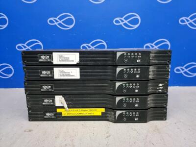 5 x Tripp-Lite SMX500RT1U SmartPro UPS