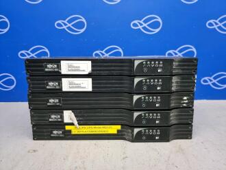 5 x Tripp-Lite SMX500RT1U SmartPro UPS