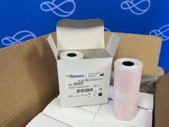 140 x Vermed Printer Paper Rolls (to fit Physio-Control)