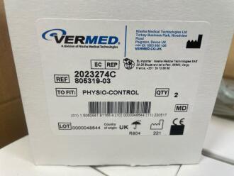 140 x Vermed Printer Paper Rolls (to fit Physio-Control) - 2