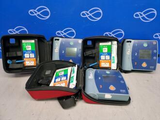 3 x Philips Heartstart FR2+ AED Defibrillator