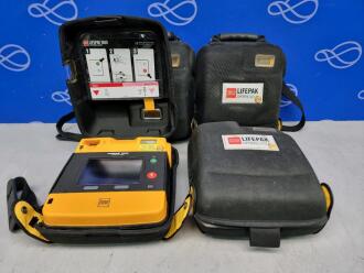 4 x Physio Control Lifepak 1000 AED Defibrillator