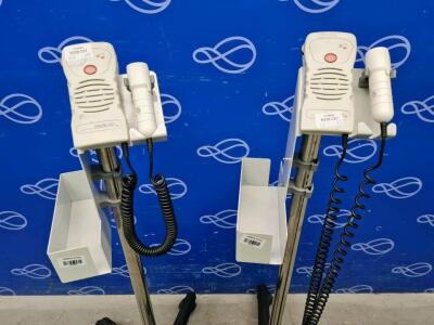 2 x Ultra Tec PD1+ Doppler on Rollstand