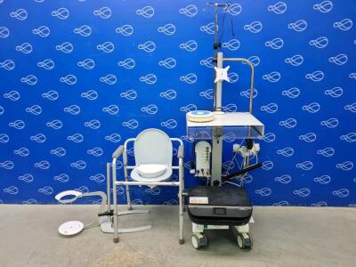 Medica SAU-URO Acquisition Unit on Medica Urodynamics Trolley