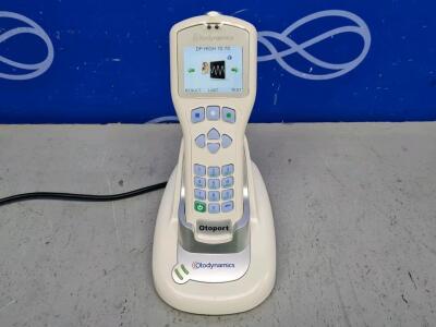 Otodynamics Otoport OAE System Handpiece with Otodynamics Otoport Charging Cradle