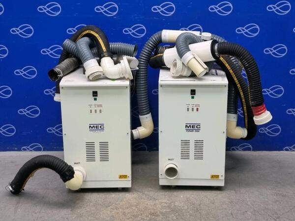 2 x MEC Pure-Air 2000 Suction Unit - Marked For Spares