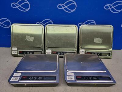 5 Sets of Seca 856 Scales