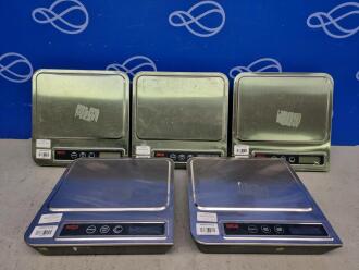 5 Sets of Seca 856 Scales