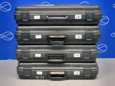4 x Olympus Endocope Hard Case