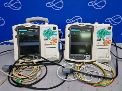 2 x Philips Heartstart MRx Defibrillator with Pacing