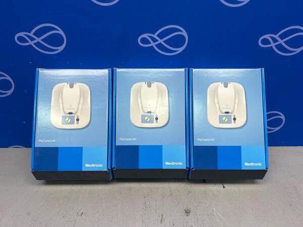 3 x Medtronic My Care Link Remote Patient Monitoring Device - Boxed as New