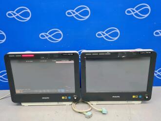 2 x Philips IntelliVue MX700 Patient Monitor