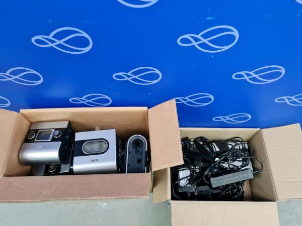 8 x ResMed S9 Escape EPR CPAP with 4 x ResMed H5i Humidifier