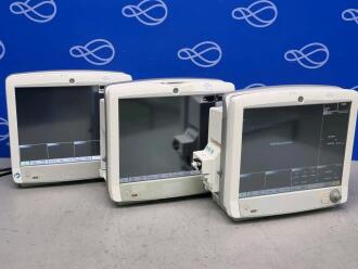 3 x GE B650 Carescape Patient Monitor