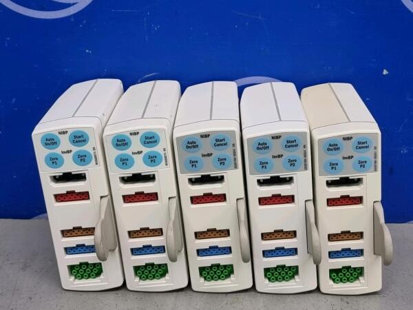 2 x GE E-PSMP Patient Data Module and 3 x GE E-PSMPW Patient Data Module