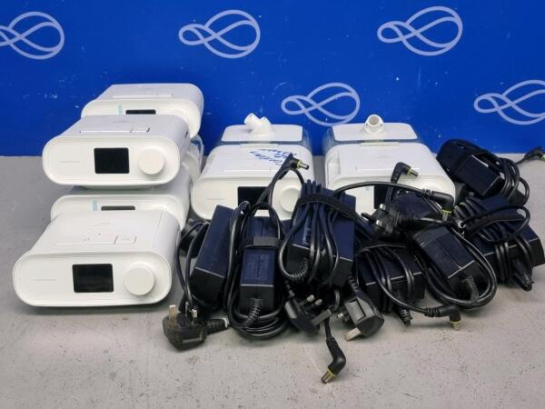 7 x Philips Respironics Dreamstation C-PAP, 2 x Philips Respironics Humidifier,