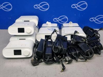 7 x Philips Respironics Dreamstation C-PAP, 2 x Philips Respironics Humidifier,