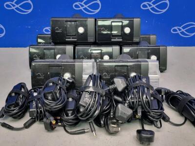 10 x Resmed Air Sense Autoset C-PAP
