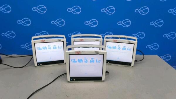 4 x GE Carescape B450 Patient Monitors