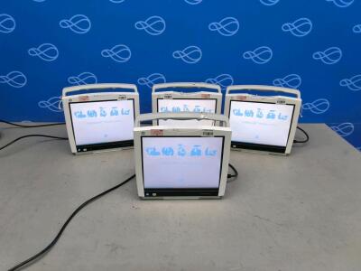 4 x GE Carescape B450 Patient Monitors