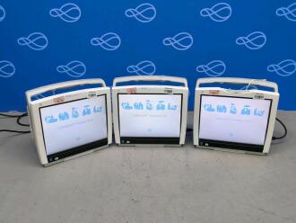 3 x GE Carescape B450 Patient Monitors