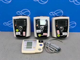 3 x ResMed Stellat 100 CPAPS & 1 x Omron 705IT BP Monitor