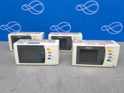 4 x Philips IntelliVue X2 Transport Monitor's