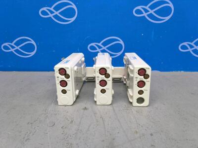 3 x Philips M3012A Haemodynamic Extension Modules
