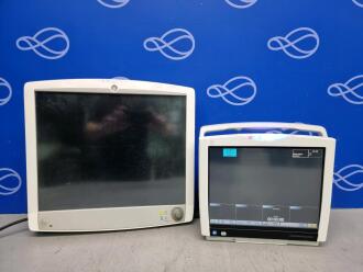 GE Carescape B450 Patient Monitor & GE D19KT Display