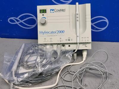 Conmed Hyfrecator 2000 Electrosurgical Unit