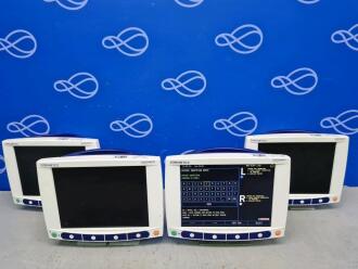 4 x Covidien Somanetics INVOS 5100C Cerebral / Somatic Oximeter Monitor