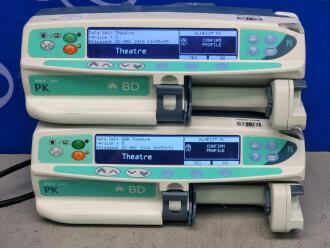 2 x Alaris PK Plus Syringe Driver