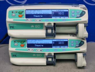 2 x Alaris PK Plus Syringe Driver