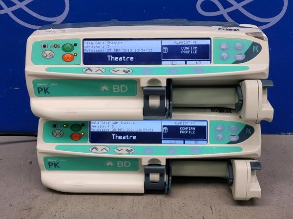 2 x Alaris PK Plus Syringe Driver