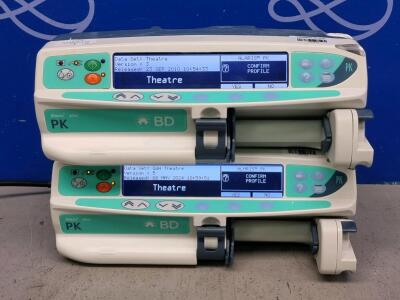 2 x Alaris PK Plus Syringe Driver