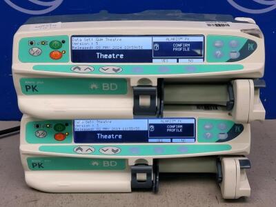 2 x Alaris PK Plus Syringe Driver