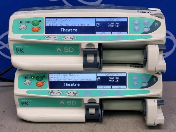 2 x Alaris PK Plus Syringe Driver