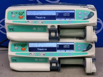 2 x Alaris PK Plus Syringe Driver