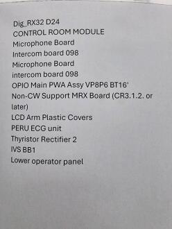 Pallet of Various Fixed Imaging Spare Parts - 2