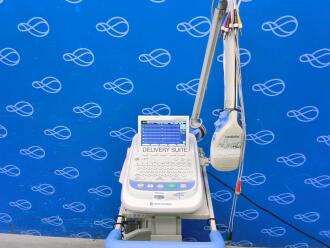 Nihon Kohden Cardiofax M ECG Recorder on Trolley - 2