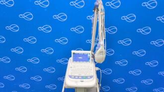 Nihon Kohden Cardiofax M ECG Recorder on Trolley - 2